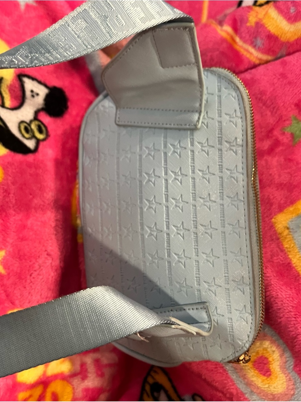 Jeffree Star Baby Blue Logo-Embossed Belt Bag/Crossbody | Star Pattern | GUC❣️ - Picture 10 of 15